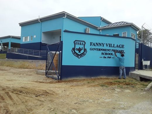 Fire at Fanny Village Government Primany School