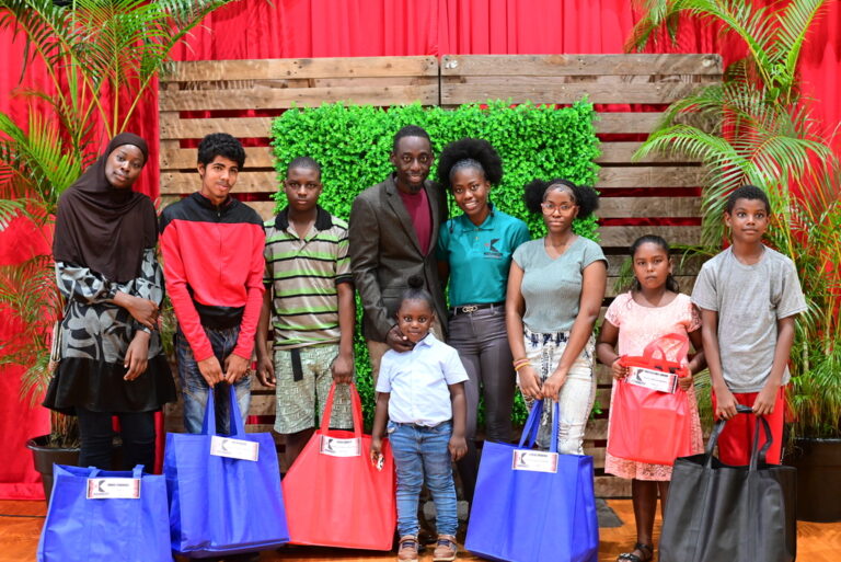 Point Fortin Member of Parliament donate books to Two Hundreds Students